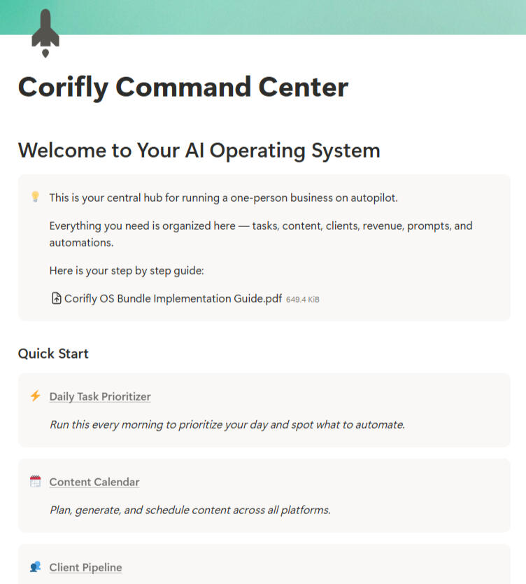 Command Center